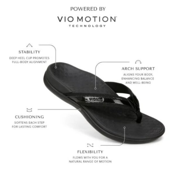 VIONIC - Tide II Toe Post Sandal - orthotic sandal - Size 10 - Picture 2 of 7
